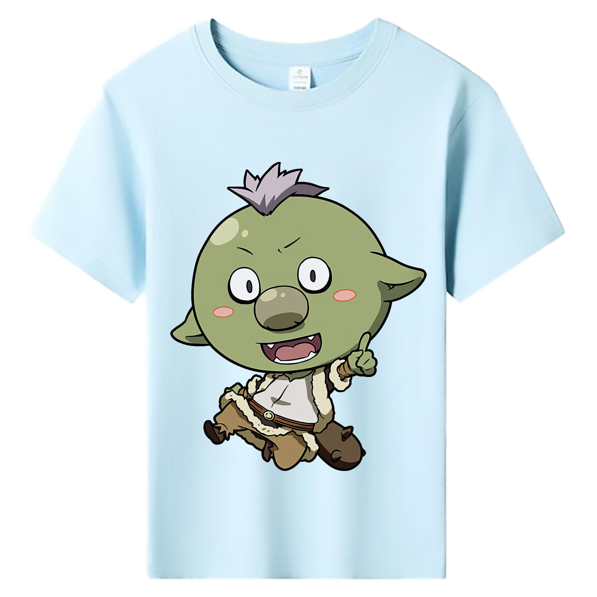 （画像用） 転スラ Regarding Reincarnated to Slime 綿100％キッズTシャツ（フロントプリント）